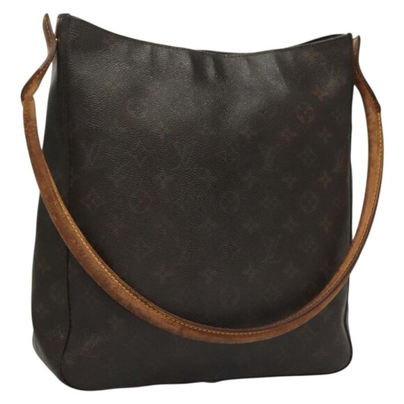 LOUIS VUITTON Monogram Looping GM Shoulder Bag M51145 LV Auth BA4448 - Picture 1 of 16